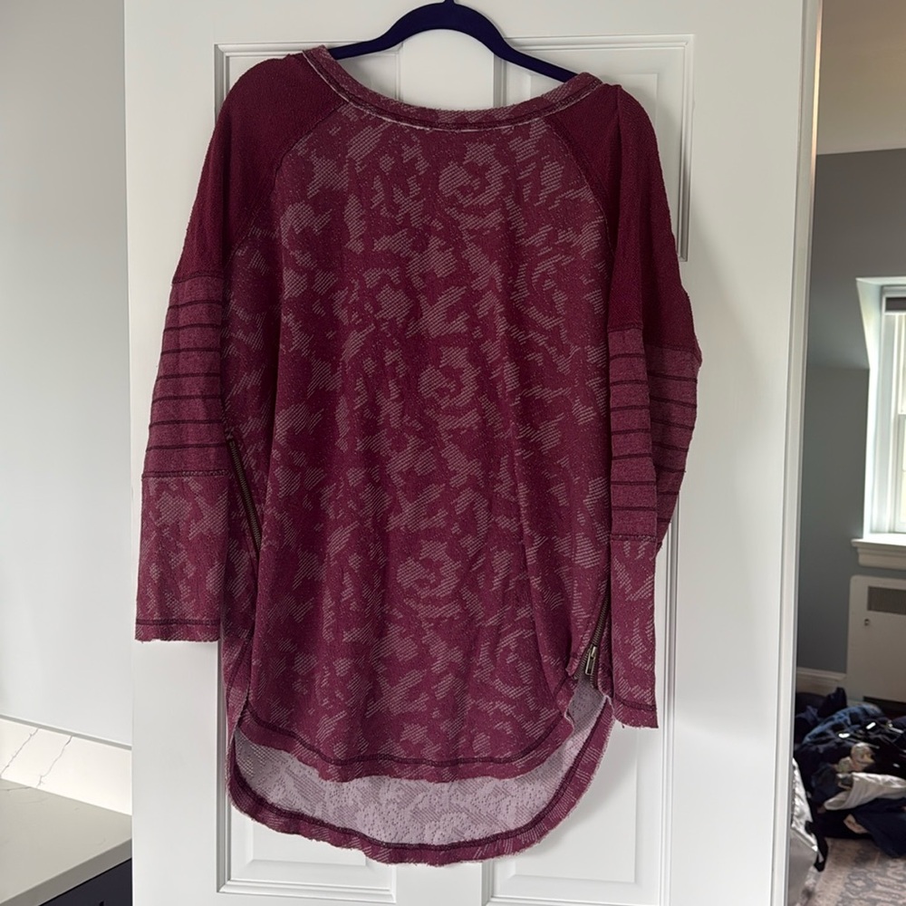 Free People Bed Of Roses Tunic Top